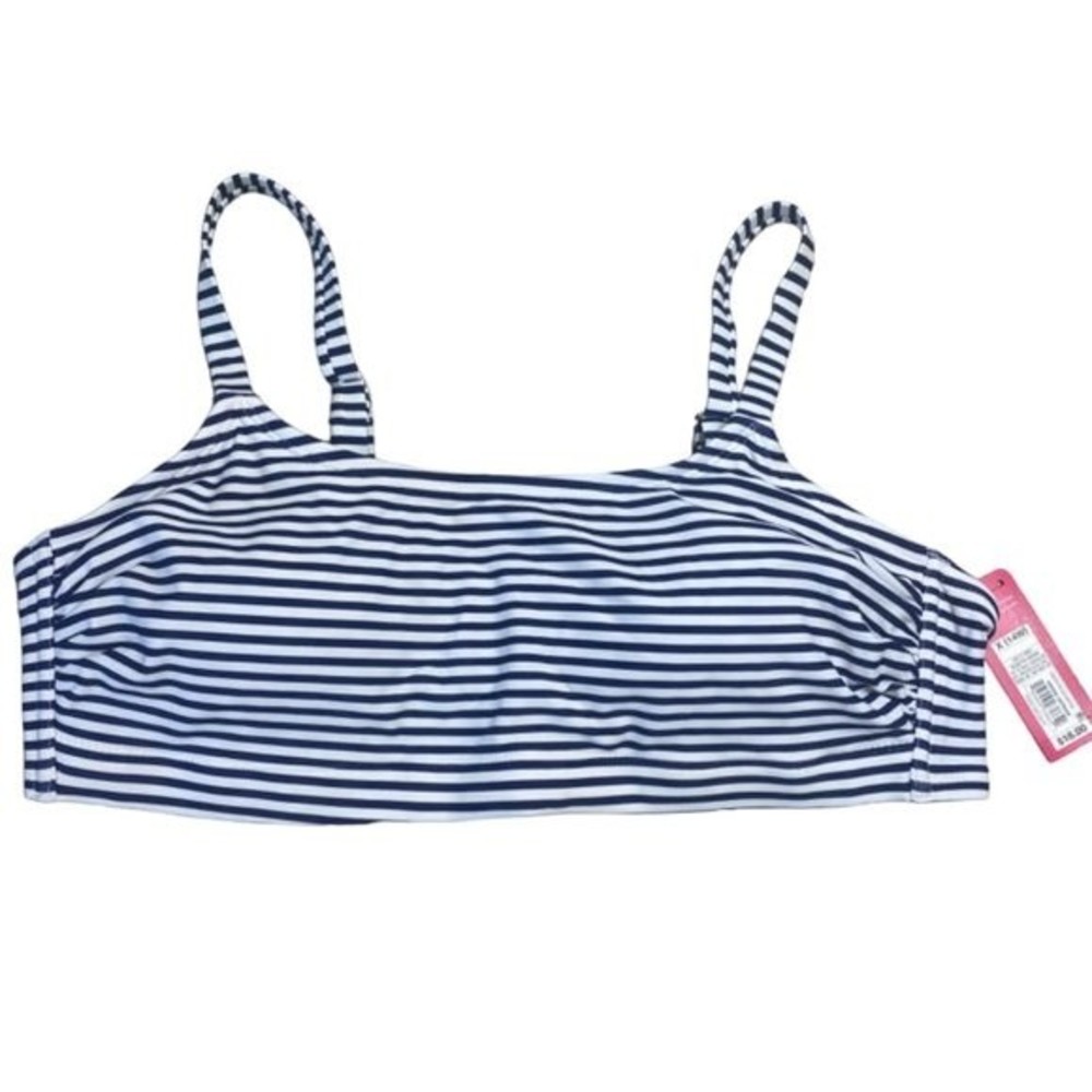 molded cup bandeau swim top